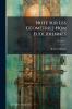 Note Sur Les Géométries Non Eudlidiennes; Volume 1