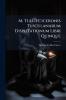 M. Tullii Ciceronis Tusculanarum Disputationum Libri Quinque