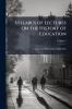 Syllabus of Lectures On the History of Education