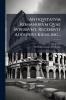 Antiqvitatvm Romanorvm Qvae Svpersvnt Recensvit Adolphvs Kiessling...