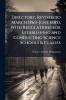 Directory Revised to March 1861(-June 1885) With Regulations for Establishing and Conducting Science Schools & Classes