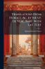 Translations From Horace &c. by Sir S.E. De Vere Bart. With Lat. Text