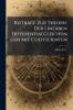 Beiträge Zur Theorie Der Linearen Differentialgleichungen Mit Coefficienten