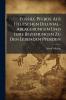 Fossile Pferde Aus Deutschen Diluvial-Ablagerungen Und Ihre Beziehungen Zu Den Lebenden Pferden