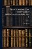 Bibliographie Der Deutschen Zeitschriftenliteratur; Volume 8