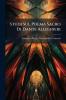 Studi Sul Poema Sacro Di Dante Allighieri