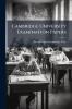 Cambridge University Examination Papers