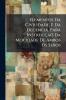 Elementos Da Civilidade E Da Decencia Para Instrucçaõ Da Mocidade De Ambos Os Sexos