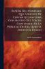 Reseña Del Homenaje Que Á Miguel De Cervantes Saavedra Con Motivo Del Tercer Centenario De La Publicación Del Quijote Dedicó El Exomo