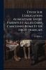Étude Sur L'obligation Alimentaire Entre Parents Et Alliés Dans L'ancienne Rome Et En Droit Français