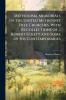 Methodism Memorials of the United Methodist Free Churches With Recollections of ... Robert Eckett and Some of His Contemporaries