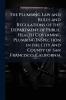 The Plumbing Law and Rules and Regulations of the Department of Public Health Governing Plumbing Inspection in the City and County of San Francisco California