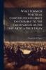 What Form of Political Constitution Is Most Favourable to the Cultivation of the Fine Arts? a Prize Essay