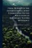 Final Report of the International Joint Commission On the Pollution of Boundary Waters Reference