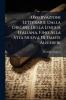 Osservazioni Letterarie Dalla Origine Della Lingua Italiana Fino Alla Vita Nuova Di Dante Alighieri