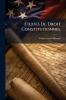 Études De Droit Constitutionnel