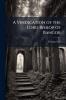 A Vindication of the Lord Bishop of Bangor