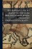 Egy Képviselö (Sz. K.) Napló-Jegyzetei Az 1865 Deczember 10-Kén Megnyilt Országgyülés Alatt ...
