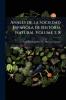 Anales de la Sociedad Española de Historia Natural Volume t. 8