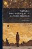 Oeuvres philosophiques de Antoine Arnauld