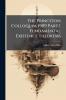The Princeton Colloquim 1909 Part I Fundamental Existence Theorems