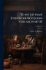 To en Athnais Ethnikon Mouseion Volume port.01; Volume 01