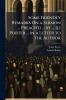 Some Friendly Remarks On a Sermon ... Preach'd ... by ... [J.] Porter ... in a Letter to the Author