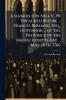 A Sermon [On Neh. V 19] Preached Before ... Francis Bernard Esq. Governor ... of the Province of the Massachusetts-Bay ... May 28Th 1766