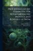 Proceedings of the Committee for Reporting On the Produce and Resource of India