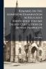 Remarks on the Admission Examination in Religious Knowledge Volume Talbot Collection of British Pamphlets