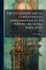 Preuve élémentaire de la proposition fondamentale de la théorie des lignes parallèles