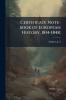 Certificate Note-book of European History 1814-1848;