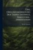 Eine Drillingsmisbildung Der Taenia Saginata. Inaugural-dissertation