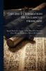 Origine Et Formation De La Langue Française