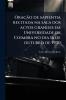 Oração de sapientia recitada na sala dos actos grandes da Universidade de Coimbra no dia 16 de outubro de 1900