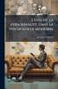L'idée de la personnalité dans la psychologie moderne