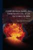 Conferencia Sobre El Terremoto Del 27 De Octubre De 1894