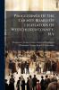 Proceedings Of The County Board Of Legislators Of Westchester County N.y