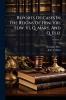 Reports Of Cases In The Reigns Of Hen. Viii Edw. Vi Q. Mary And Q. Eliz; Volume 1
