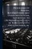 Programme Of Prisons Reformatories And Other Institutions Interesting To Representatives Lists Of Representatives And Subscribers &c