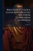 Bibliotheca Classica Latina Sive Collectio Auctorum Classicorum Latinorum; Volume 32