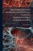 Anatomische und entwicklungsgeschichtliche monographien herausgegeben