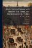 An Address Delivered Before the Literary Societies of Rutgers College; Volume 2