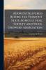 Address Delivered Before the Vermont State Agricultural Society and Wool Growers' Association