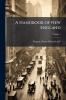 A Handbook of New England; Volume 1