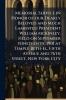 Memorial Service in Honor of our Dearly Beloved and Much Lamented President William McKinley Held on September Nineteenth 1901 at Temple Beth-El Fifth Avenue and 76th Street New York City