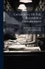 Catalogue Of The Reference Department