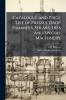 Catalogue and Price List of Presses Drop Hammers Shears Dies and Special Machinery