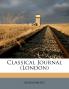 Classical Journal (London); Volume 3