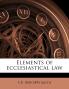 Elements of Ecclesiastical law; Volume 2